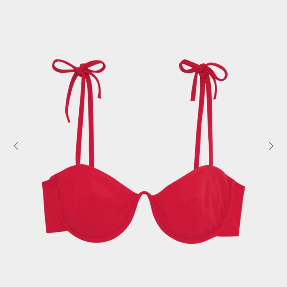 Araks Myriam bikini top in poppy